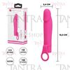 Vibrador con 10 velocidades y anillo para sujetar